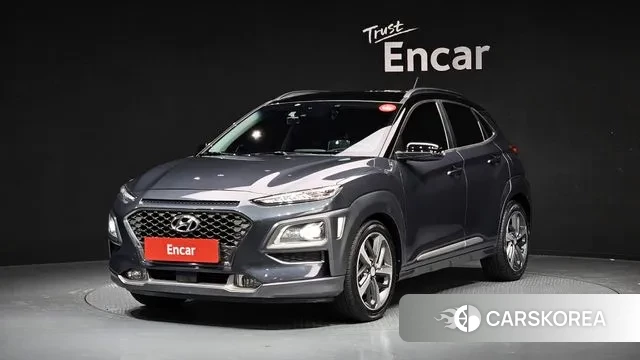 Hyundai Kona 2018 Серый из Кореи