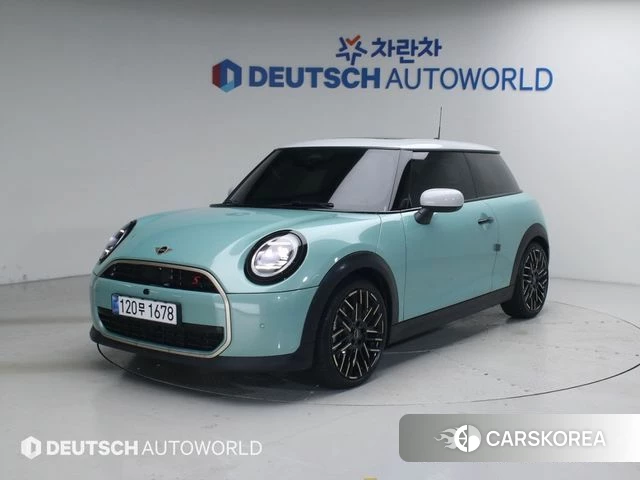 Mini Cooper S 4th Generation 2025 Светло-зеленый из Кореи