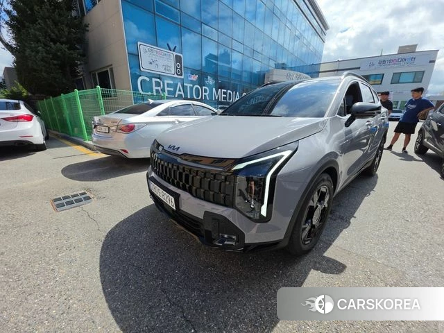 Kia The New Sportage 5th Generation 2026 Серебристо-серый из Кореи