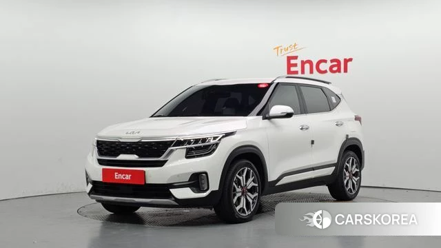 Kia Seltos 2022 Белый из Кореи