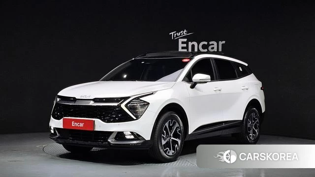 Kia Sportage 5th Generation Hybrid 2023 Белый из Кореи