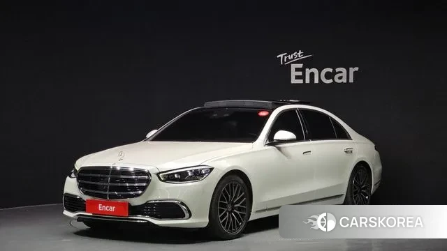 Mercedes-Benz S-Class W223 2022 Белый из Кореи
