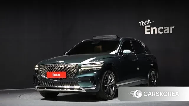Genesis GV70 2021 Зеленый из Кореи