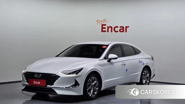 Hyundai Sonata (DN8) 2021 Белый из Кореи