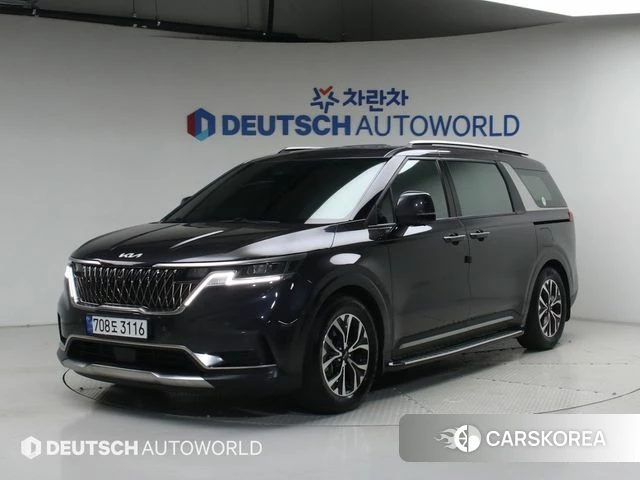 Kia Carnival 4th generation 2023 Серый из Кореи