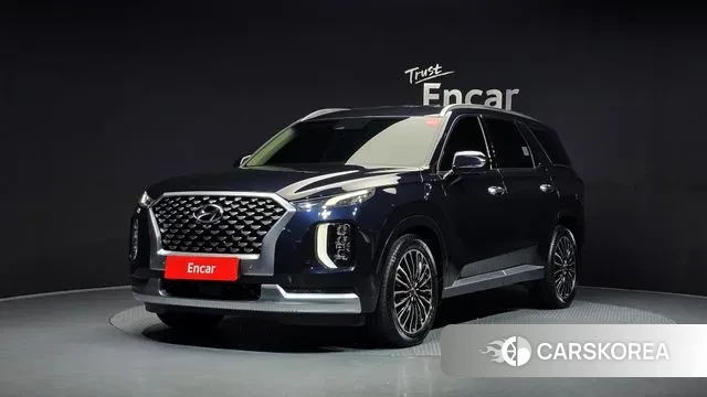 Hyundai Palisade 2021 Синий из Кореи