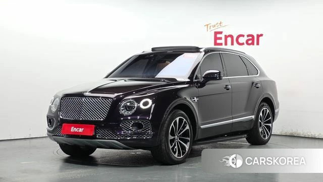 Bentley Bentayga 2018 Фиолетовый из Кореи