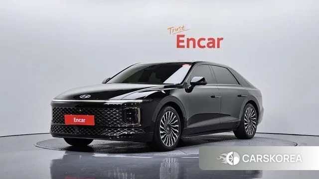 Hyundai Grandeur Hybrid (GN7) 2023 Черный из Кореи