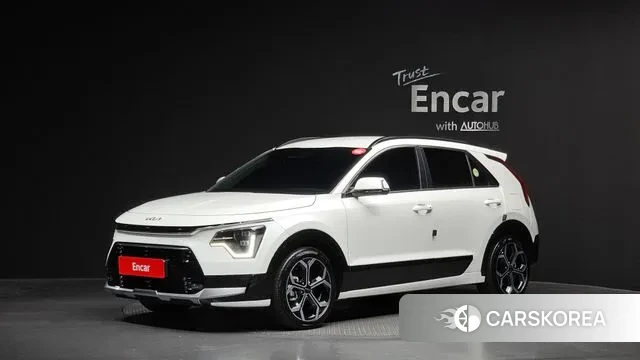 Kia Di Ol Nu Niro 2022 Белый из Кореи