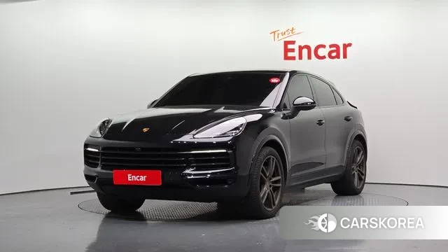 Porsche Cayenne (PO536) 2021 Черный из Кореи