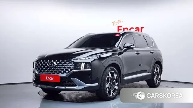 Hyundai The New Santa Fe 2020 Черный из Кореи