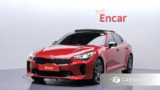 Kia Stinger Meister 2021 Красный из Кореи