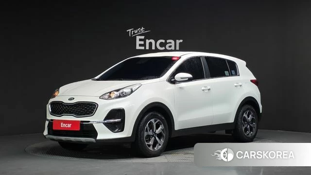 Kia Sportage The Bold 2021 Белый из Кореи
