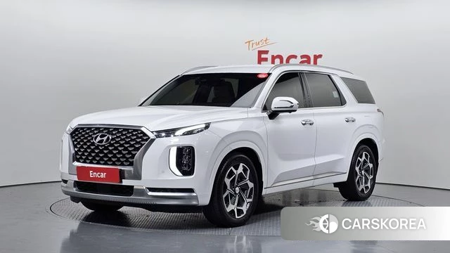 Hyundai Palisade 2021 Белый из Кореи