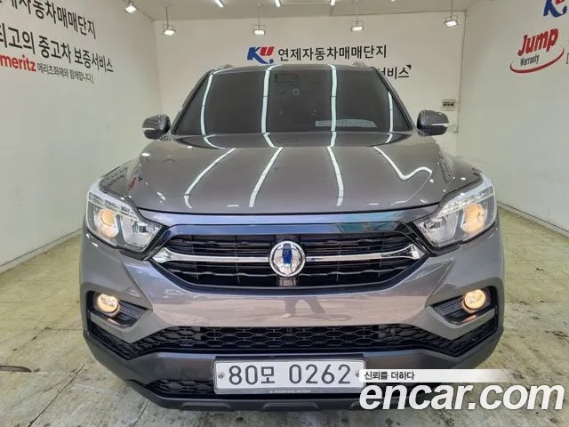 Ssangyong Rexton Sports 2018 Серый из Кореи