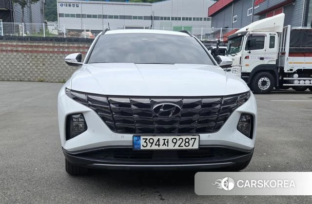 Hyundai The New Tucson Hybrid (NX4) 2023 Белый из Кореи
