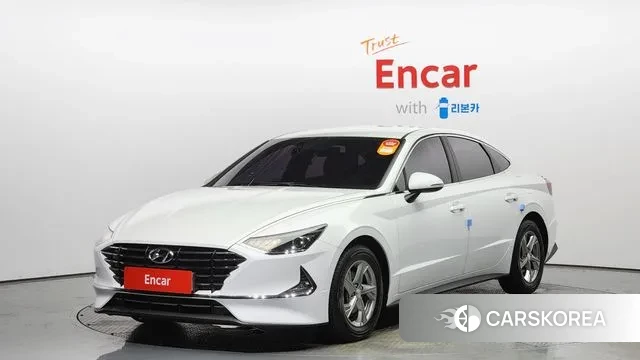 Hyundai Sonata (DN8) 2019 Белый из Кореи
