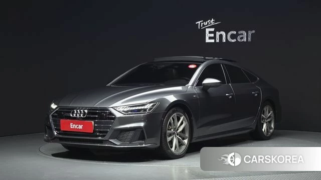 Audi A7 (4K) 2020 Серый из Кореи