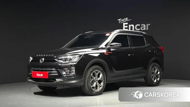 Ssangyong Beautiful Korando 2022 Черный из Кореи