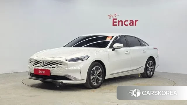 Kia K8 Hybrid 2022 Белый из Кореи