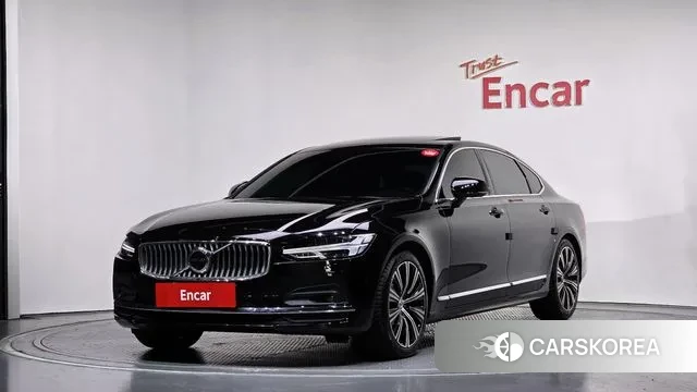 Volvo S90 2021 Черный из Кореи