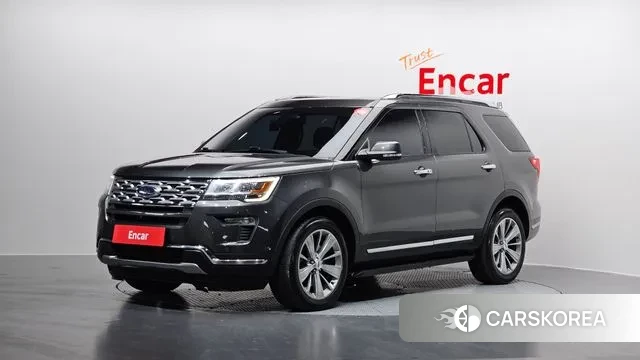 Ford Explorer 2018 Серый из Кореи