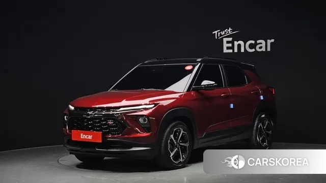 Chevrolet (GM Daewoo) The New Trail Blazer 2023 Красный из Кореи