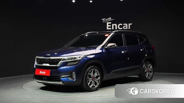 Kia Seltos 2019 Синий из Кореи