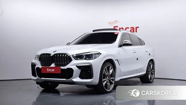 BMW X6 (G06) 2022 Белый из Кореи