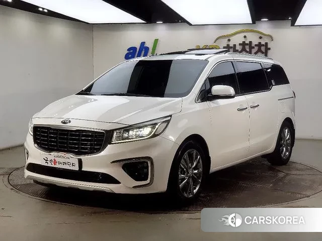 Kia The New Carnival 2018 Белый из Кореи