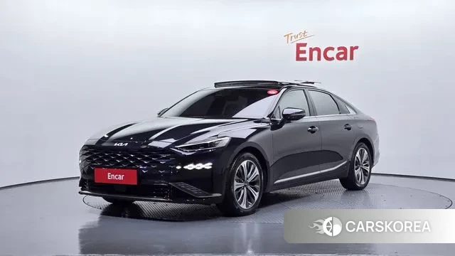 Kia K8 Hybrid 2021 Синий из Кореи
