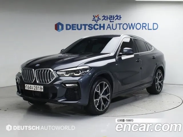 BMW X6 (G06) 2020 Серый из Кореи
