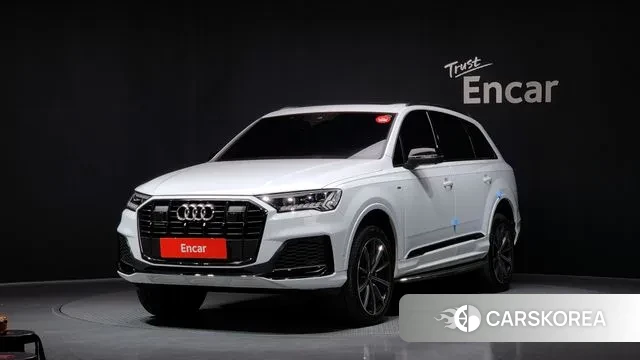 Audi Q7 (4M) 2021 Белый из Кореи