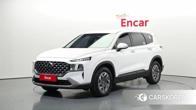 Hyundai The New Santa Fe 2023 Белый из Кореи