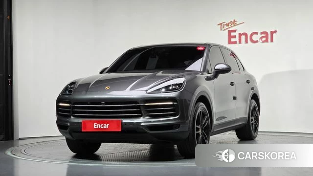 Porsche Cayenne (PO536) 2019 Серый из Кореи