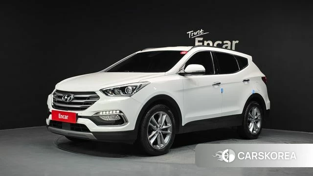 Hyundai Santa Fe The Prime 2018 Белый из Кореи