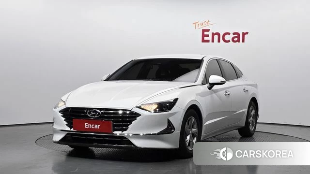 Hyundai Sonata (DN8) 2019 Белый из Кореи