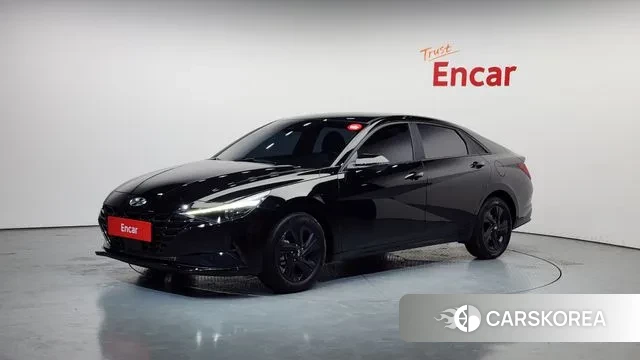 Hyundai Avante (CN7) 2022 Черный из Кореи