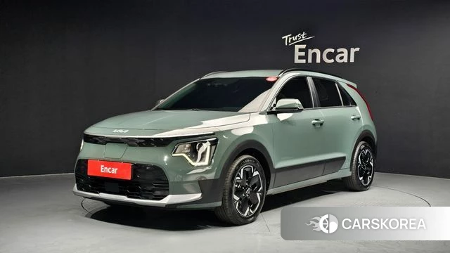 Kia Di All New Niro EV 2022 Темно-зеленый из Кореи