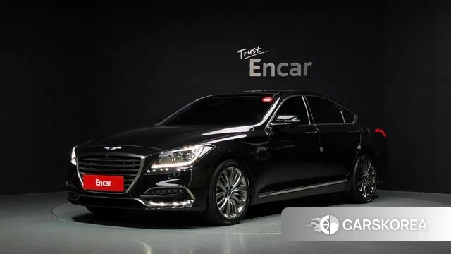 Genesis G80 2018 Черный из Кореи
