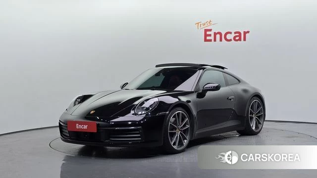 Porsche 911(992) 2021 Черный из Кореи