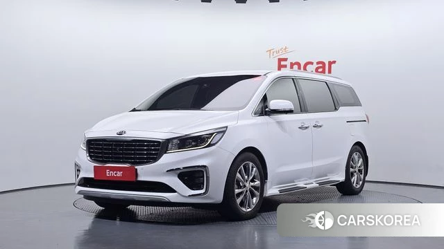 Kia The New Carnival 2019 Белый из Кореи