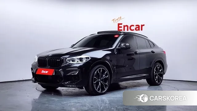 BMW X4M (G02) 2021 Черный из Кореи