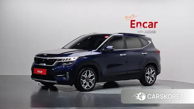 Kia Seltos 2020 Синий из Кореи