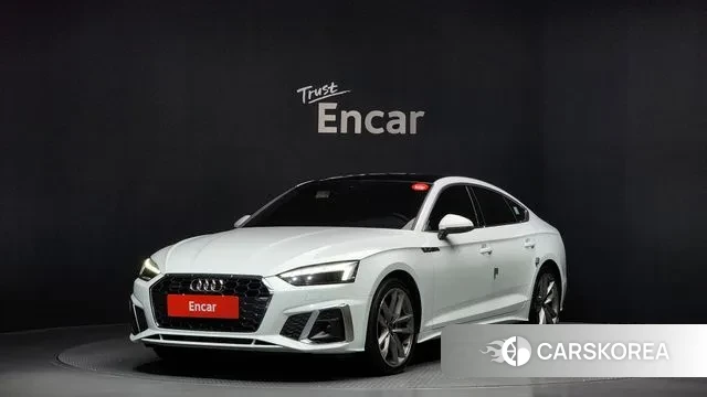 Audi A5 (F5) 2023 Белый из Кореи