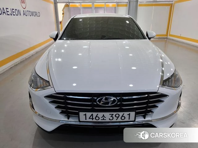 Hyundai Sonata (DN8) 2022 Белый из Кореи