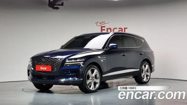 Genesis GV80 2021 Синий из Кореи