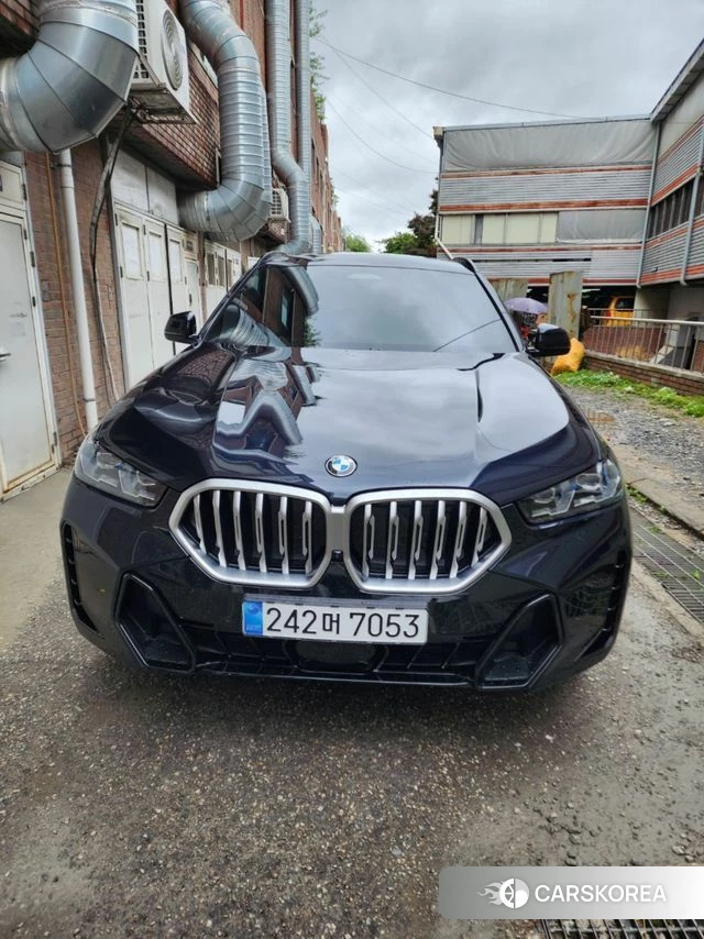 BMW X6 (G06) 2025 Синий из Кореи