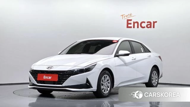 Hyundai Avante (CN7) 2022 Белый из Кореи