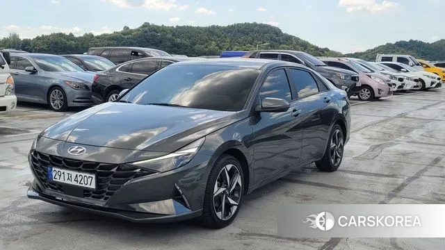 Hyundai Avante (CN7) 2021 Серый из Кореи